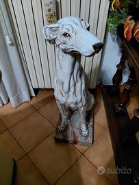 LEVRIERO STATUA ARREDO 70