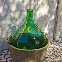 Damigiana 54 litri VEBAO Italy vetro verde