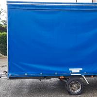 Carrello trasporto cose telonato 750kg
