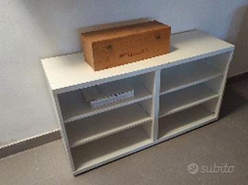 Scaffale/Mobile basso IKEA BESTÅ bianco