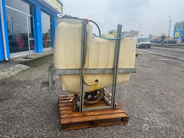 botte per diserbo da 6 quintali senza archi