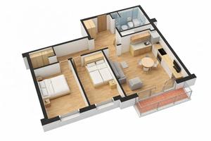 Trilocale comodo per il centro di Milano-840 euro