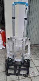 Carrellino trasporta oggetti con ruote