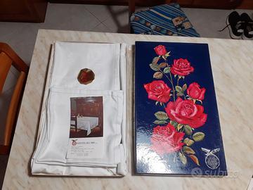 Tovaglia per 12 persone 150 x 250 anni 60 terital