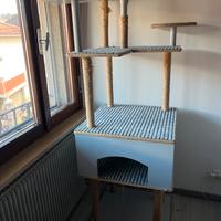 TIRAGRAFFI PER GATTI LEGNO MASSICCIO