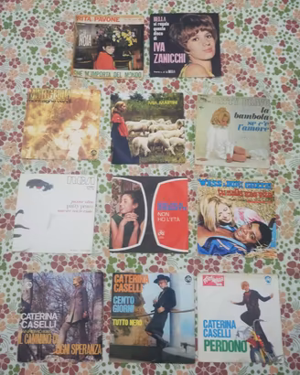 Set Cantanti Italiane 11 Dischi 45 Giri Anni 60/70