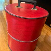 Cappelliera valigia ecopelle