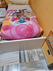 Letto Ikea 1 piazza ➕️ Materazzo Eminflex
