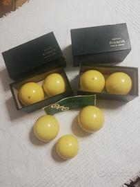 Set Bilie Vintage Super Aramith Biliardo 7 Pezzi 