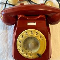 telefono vintage sip rosso