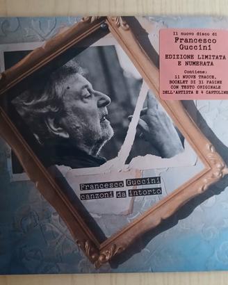 Guccini canzoni da intorto cd con card autografata