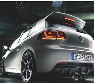FANALI VOLKSWAGEN VW GOLF 6 LOOK R FULL LED DINAMI