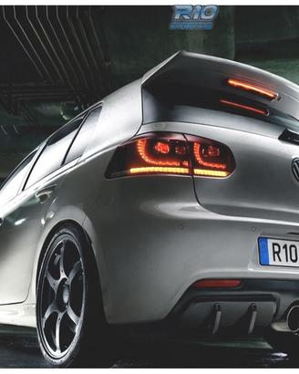FANALI VOLKSWAGEN VW GOLF 6 LOOK R FULL LED DINAMI