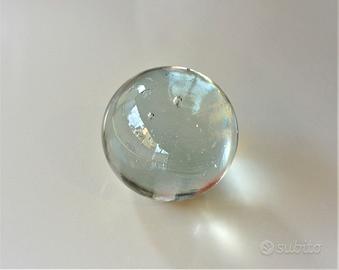 Palla fermacarte in vetro vintage