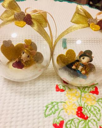 Decorazioni natalizie, sfere/palle di Natale