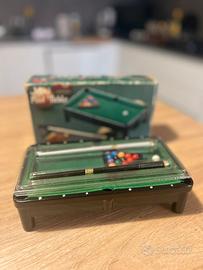 Mini Biliardo da tavolo - completo, gioco vintage