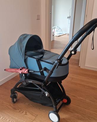 passeggino yoyo3 stokke + navicella + ombrellino 