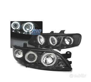 FARI OCCHI ANGEL CCFL OPEL VECTRA B 99-02 NERI