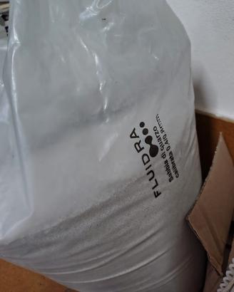 sabbia di quarzo per filtro piscina 