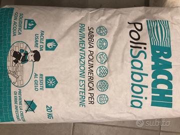 Sabbia polimerica per pavimentazioni esterne