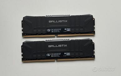 Ram Crucial BALLISTIX 64gb (2x32) ddr4 3600Mh cl16