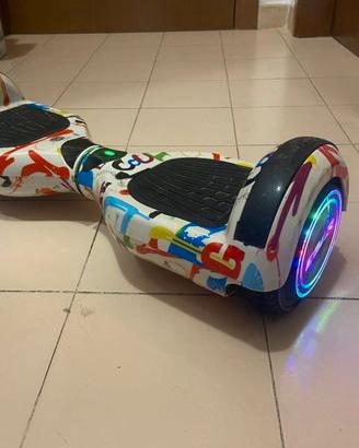 HOVERBOARD HVIT 6.5 INCH adatto sia per adulti e b