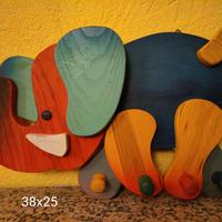 Porta abiti in legno