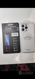 Cover x iPhone 16 pro max + vetrino