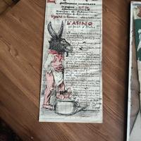 L'asino riprod.ne di un bozzetto originale  PSI