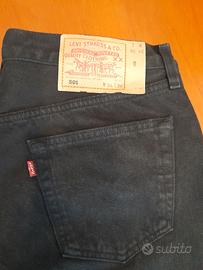 Jeans Levi's 501 neri NUOVI. Anno 1996.