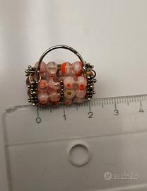 Ciondolo borsetta in argento 