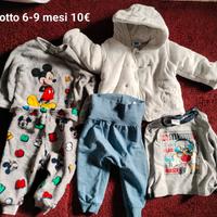 Abbigliamento bimbo 6-9 mesi