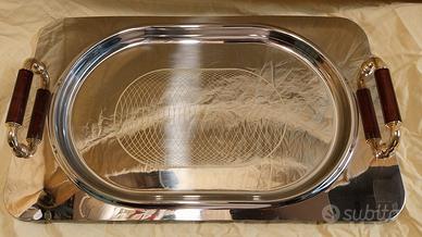 Vassoio SONIA Giorinox in acciaio inox 18/10.