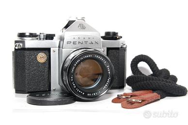 PENTAX SV Reflex Vite M42 + Obiettivo TAKUMAR 55mm