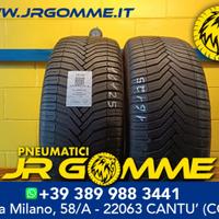 2 Gomme al 70% 225/55/17 MICHELIN 4 Stagioni - Can