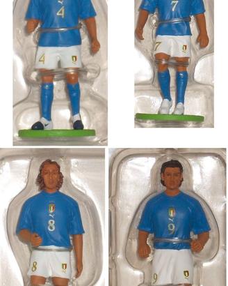 Calciatori Italia mondiale 2006 statuine piombo