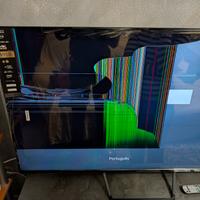 Panasonic 55w95b - schermo rotto 