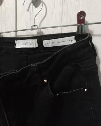 Jeans MET neri wide leg ragazza  XXS/XS
