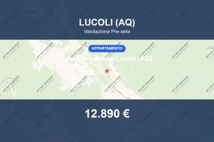 Immobile in asta di 44 m² a Lucoli