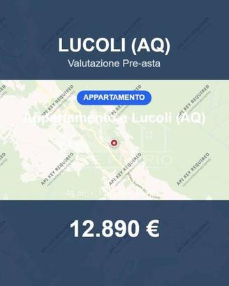 Immobile in asta di 44 m² a Lucoli