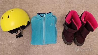 abbigliamento neve per bambino 
