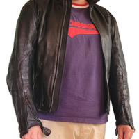 GIACCA MOTO DAINESE SPORT PELLE NERA