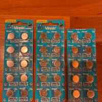 Pile alcaline a bottone LR44 - 30 pezzi