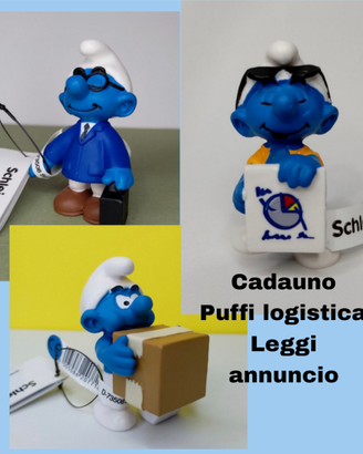 Cadauno Puffi logistica 