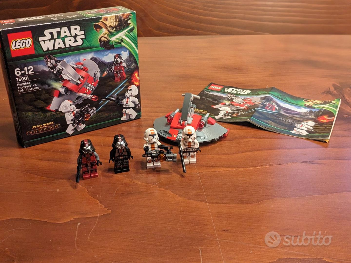 Lego 75001 - Republic Troopers vs Sith Troopers - Collezionismo In ...
