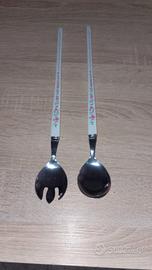 Set posate insalata vintage 