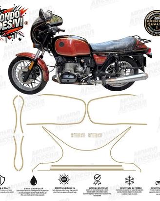 Adesivi compatibili con BMW R 100 CS anno 1980/84 