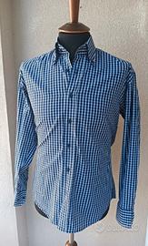 Camicia Barton  Cotone - Fantasia Quadretti- Tg 39