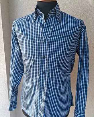 Camicia Barton  Cotone - Fantasia Quadretti- Tg 39