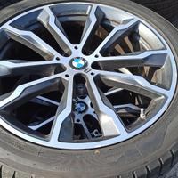Set cerchi 20 pollici bmw x4 m sport 2022